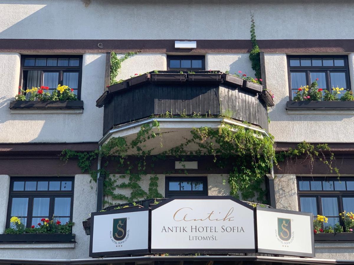 Antik Hotel Sofia Litomyšl Eksteriør bilde
